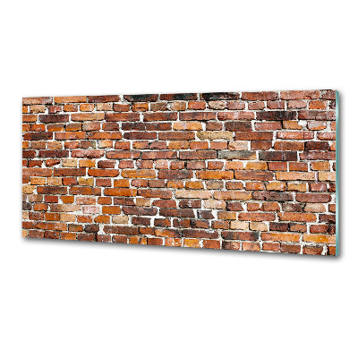 Kitchen splashback Brick wall