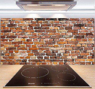 Kitchen splashback Brick wall