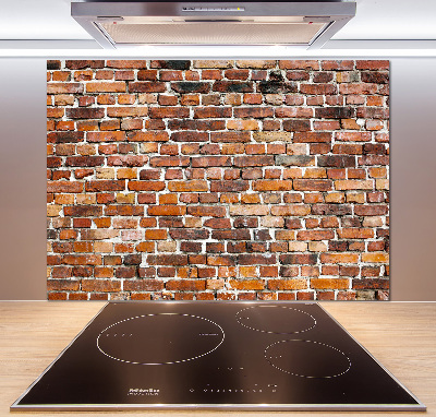 Kitchen splashback Brick wall