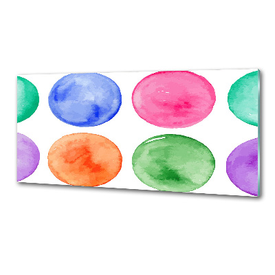 Kitchen splashback Colorful wheels