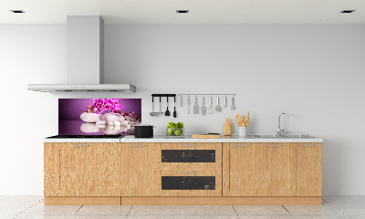 Cooker splashback Pink orchid