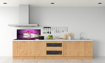 Cooker splashback Pink orchid