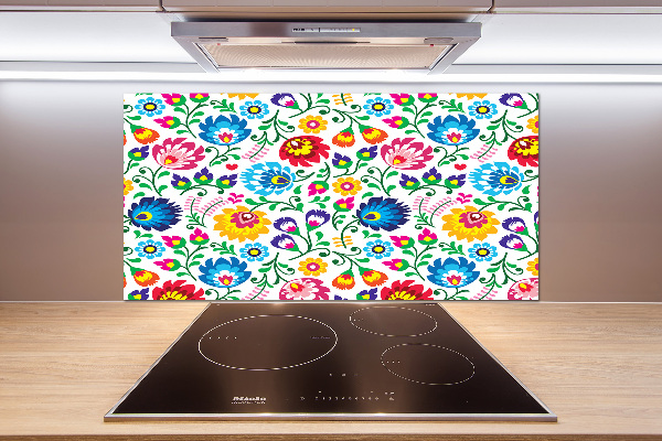 Cooker splashback Ethnic pattern