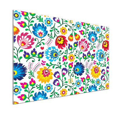 Cooker splashback Ethnic pattern