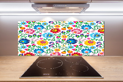 Cooker splashback Ethnic pattern