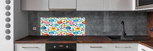 Cooker splashback Ethnic pattern