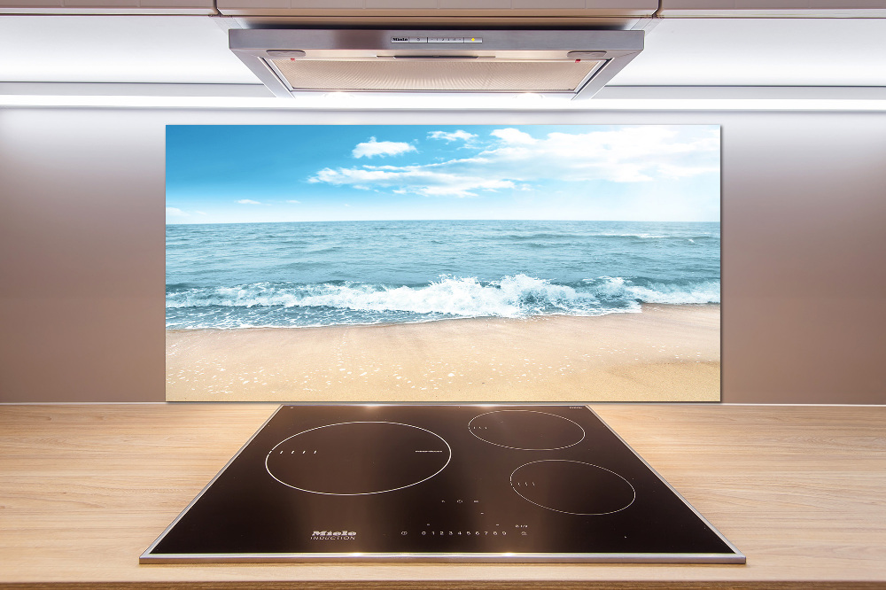 Kitchen splashback Beach