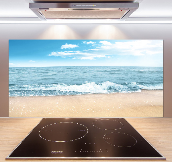 Kitchen splashback Beach