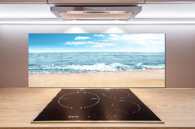 Kitchen splashback Beach