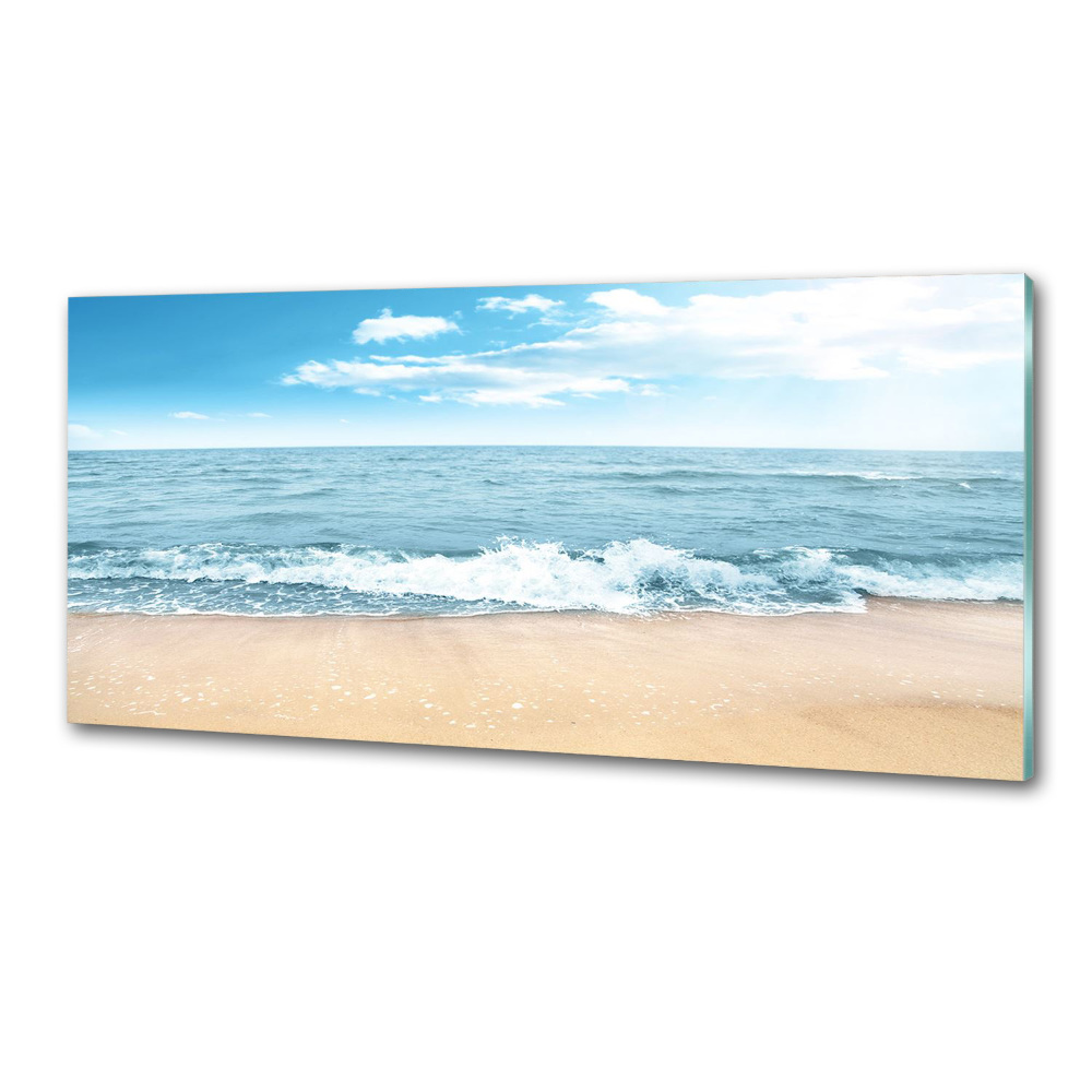 Kitchen splashback Beach