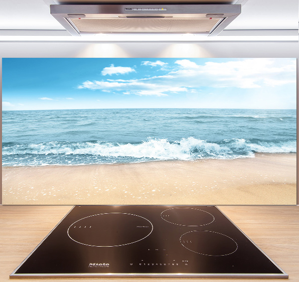 Kitchen splashback Beach