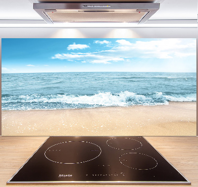 Kitchen splashback Beach