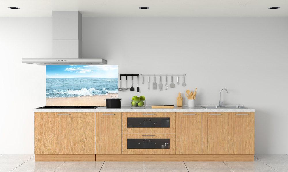 Kitchen splashback Beach