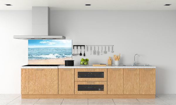 Kitchen splashback Beach