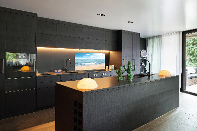 Kitchen splashback Beach