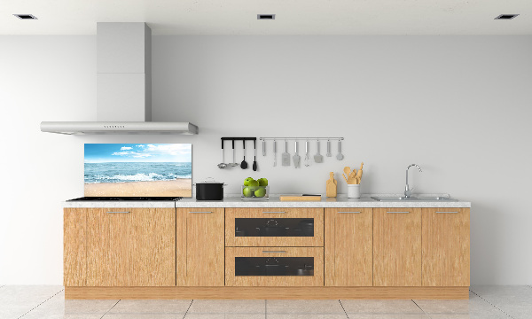 Kitchen splashback Beach