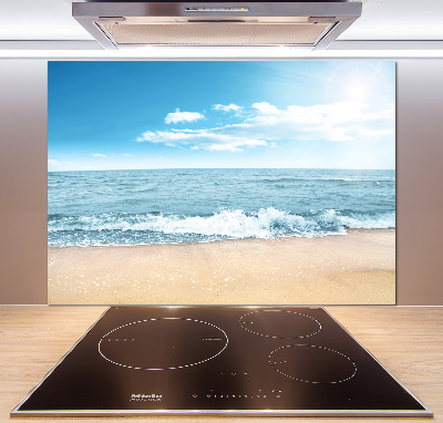 Kitchen splashback Beach