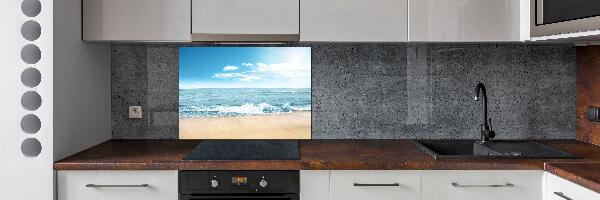 Kitchen splashback Beach