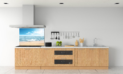 Kitchen splashback Beach