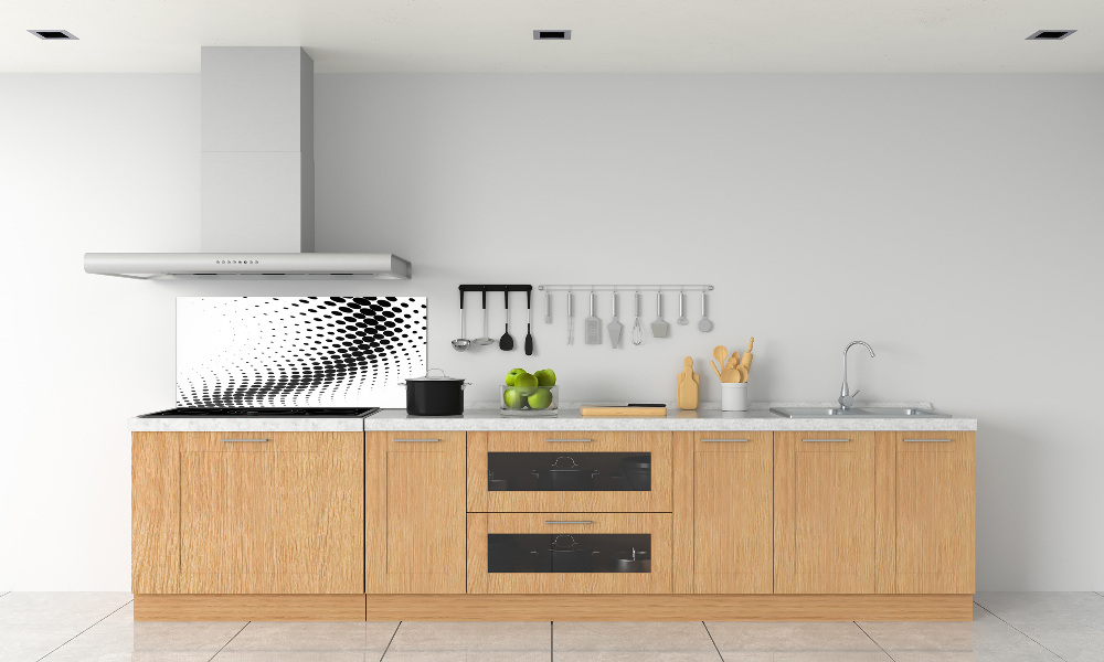 Kitchen splashback Geometric background