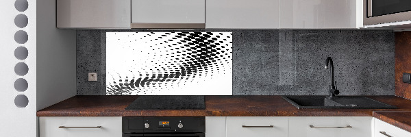 Kitchen splashback Geometric background