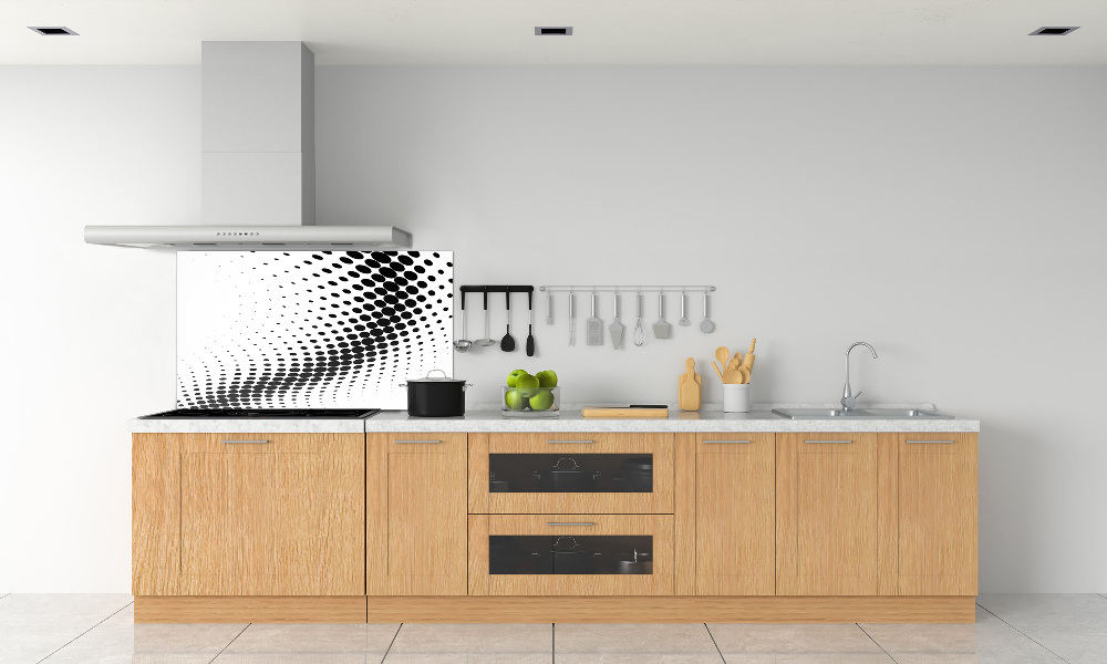 Kitchen splashback Geometric background