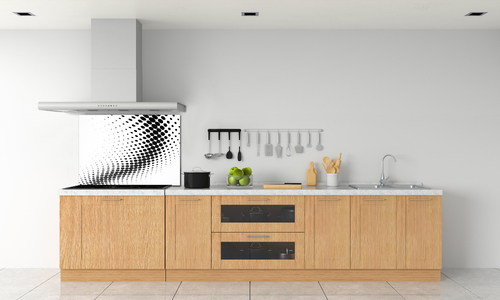 Kitchen splashback Geometric background