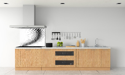 Kitchen splashback Geometric background