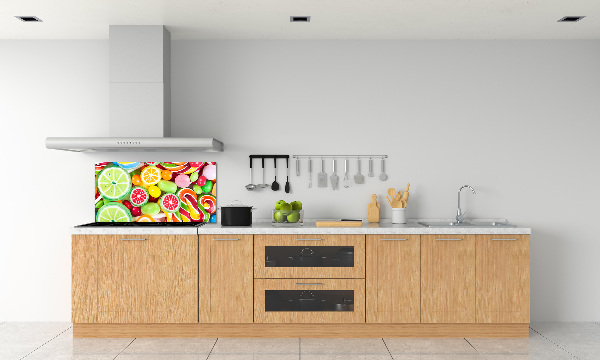 Cooker splashback Colorful candies