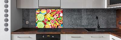 Cooker splashback Colorful candies