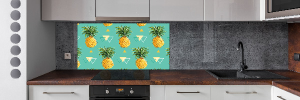 Kitchen splashback Pineapple