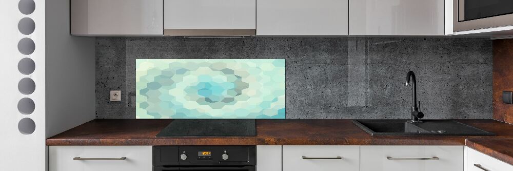 Splashback panel for kitchen Abstraction Background