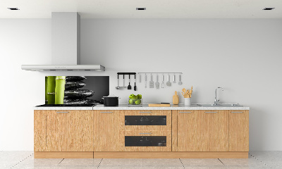 Cooker splashback Bamboo