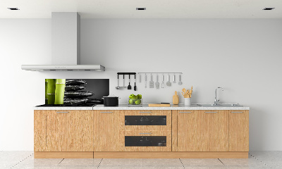 Cooker splashback Bamboo