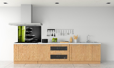 Cooker splashback Bamboo