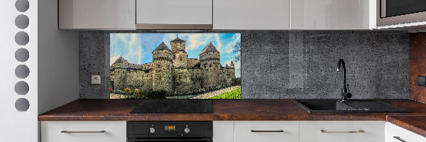 Kitchen splashback Castle in Switzerland