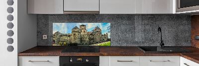 Kitchen splashback Castle in Switzerland