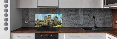 Kitchen splashback Castle in Switzerland