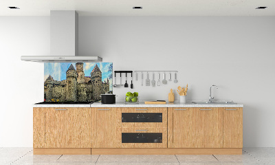 Kitchen splashback Castle in Switzerland