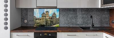 Kitchen splashback Castle in Switzerland