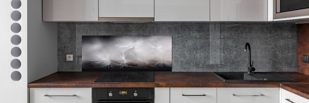 Cooker splashback Dandelion seeds