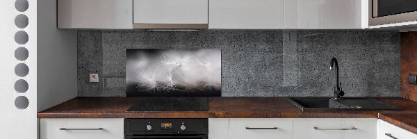 Cooker splashback Dandelion seeds