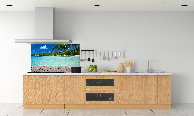 Cooker splashback Tropical beach