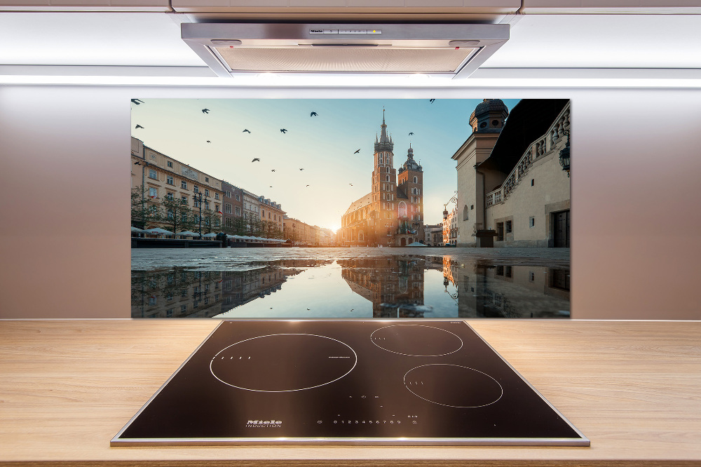 Kitchen splashback Cracow Poland