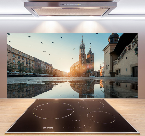 Kitchen splashback Cracow Poland