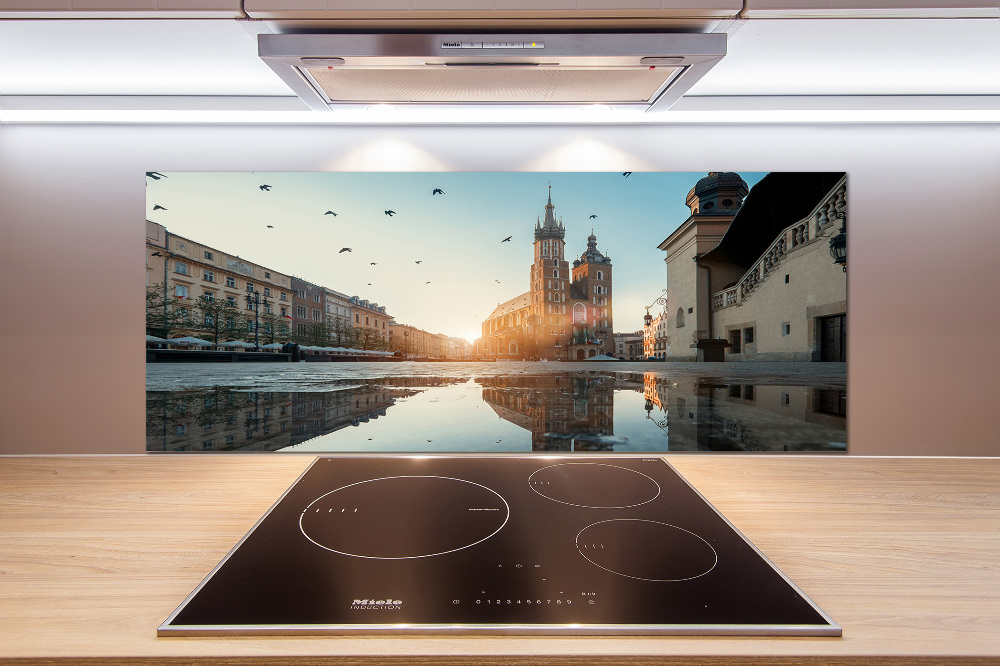 Kitchen splashback Cracow Poland