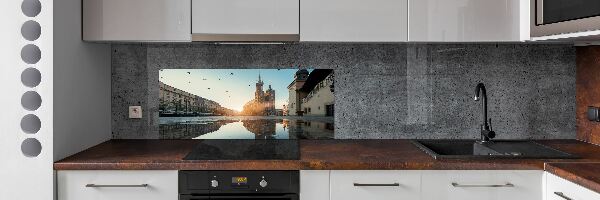 Kitchen splashback Cracow Poland