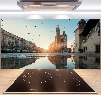 Kitchen splashback Cracow Poland