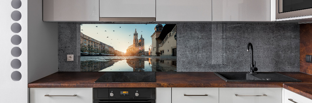 Kitchen splashback Cracow Poland