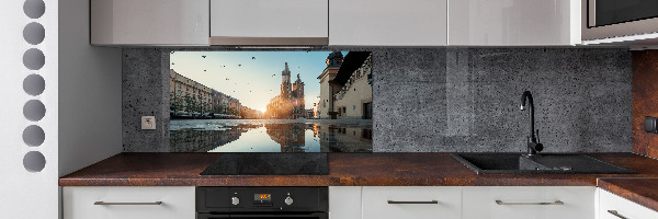 Kitchen splashback Cracow Poland